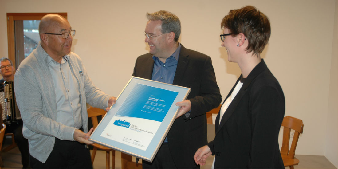 Übergabe Energiestadtlabel-gross